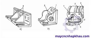 Phiến gá 2 mặt vuông góc nhau