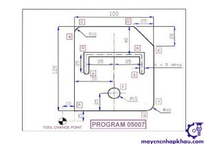 Bài tập phay CNC - phay mặt