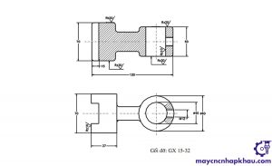 Bản vẽ gia công CNC