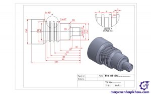 Bản vẽ gia công CNC