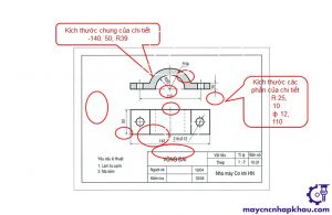 Bản vẽ gia công CNC