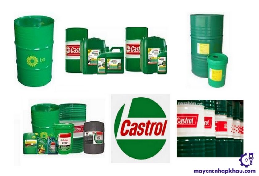 Máy CNC nhập khẩu - Đơn vị cung cấp đa dạng các loại nước làm mát Castrol chính hãng