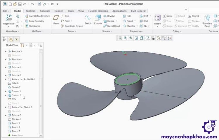 Phần mềm Creo Parametric là gì? Những chức năng nổi bật của Creo Parametric