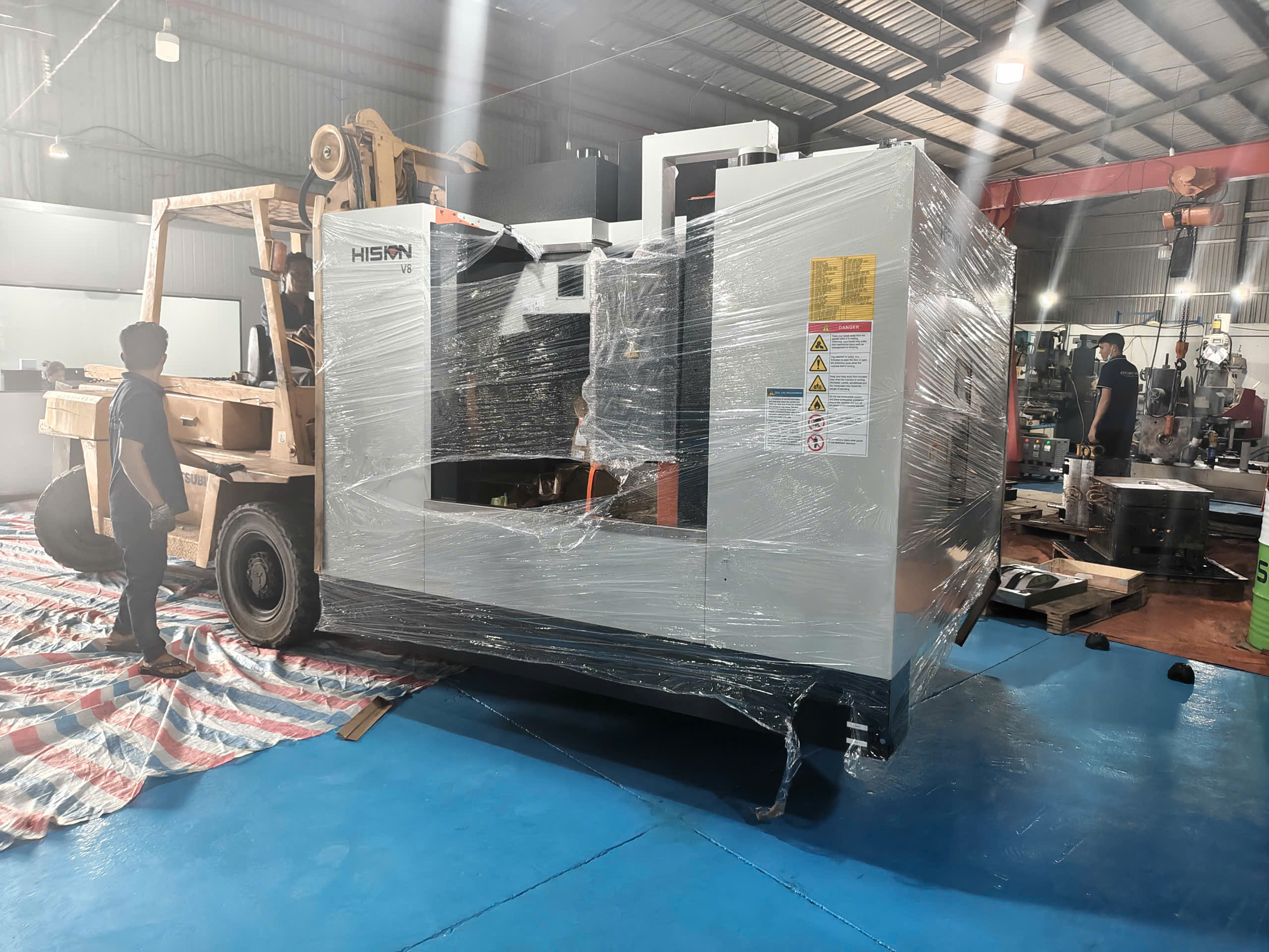 Máy CNC HISION V8: Siêu Sao Phay Đứng Best-Seller Cho Mọi Nhà Xưởng - Ảnh 6