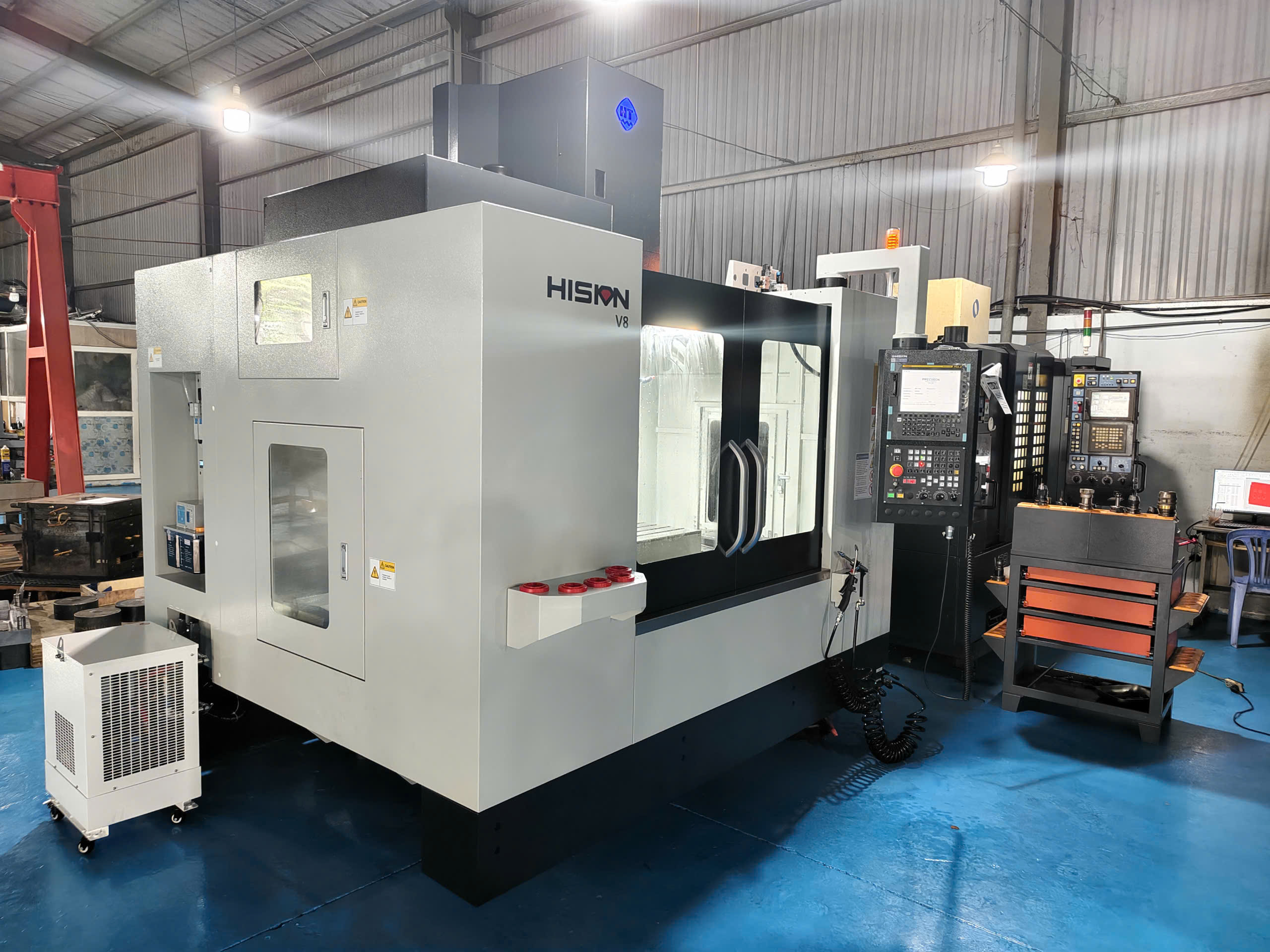 Máy CNC HISION V8: Siêu Sao Phay Đứng Best-Seller Cho Mọi Nhà Xưởng - Ảnh 7